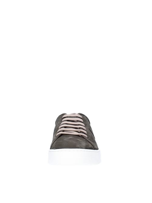 Sneakers in camoscio VOILE BLANCHE | LAYTONGRIGIO ANTRACITE